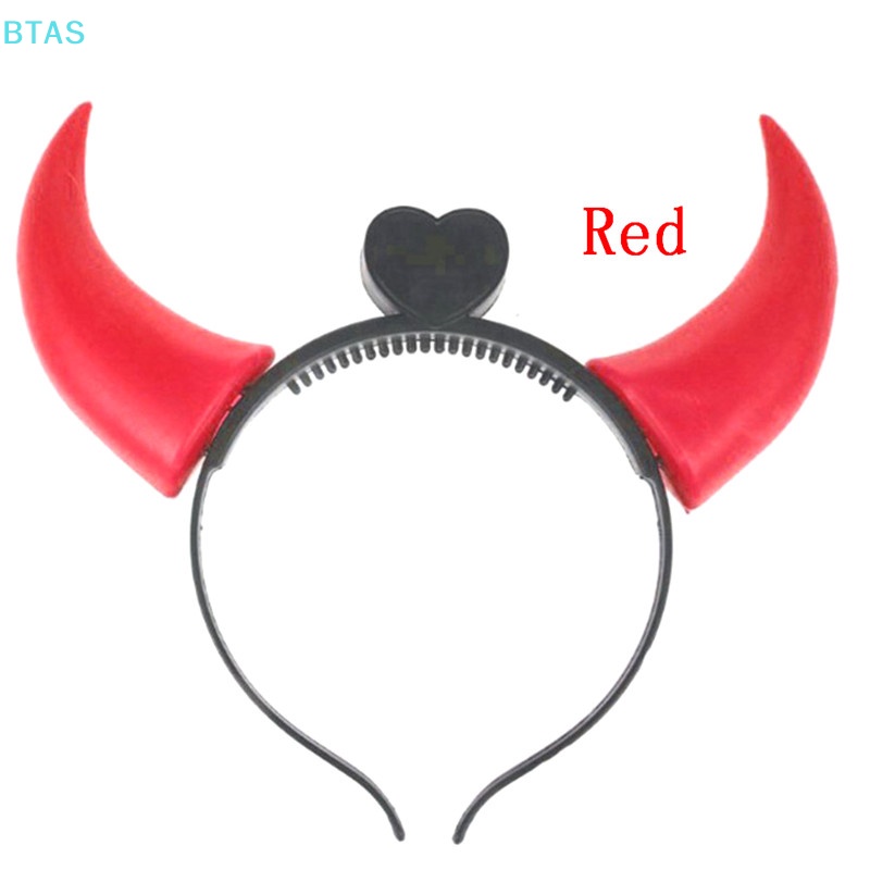 Đèn LED Phát Sáng Nhiều Màu Sắc Hình Sừng Quỷ Dùng Trang Trí Tiệc Halloween