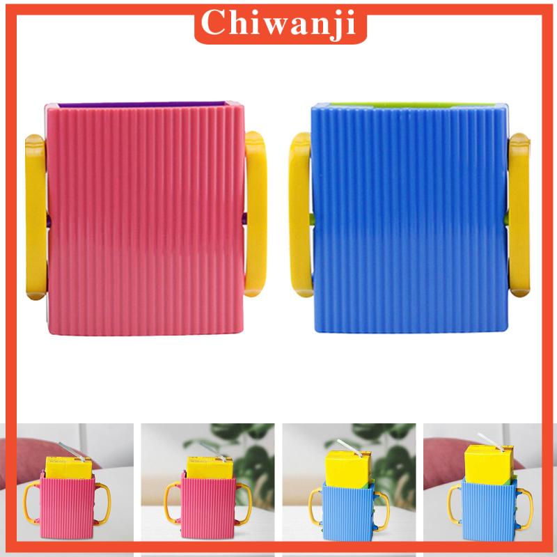 Giá Đỡ Hộp Sữa / Nước Ép Có Tay Cầm Thông Dụng Cho Trẻ Em