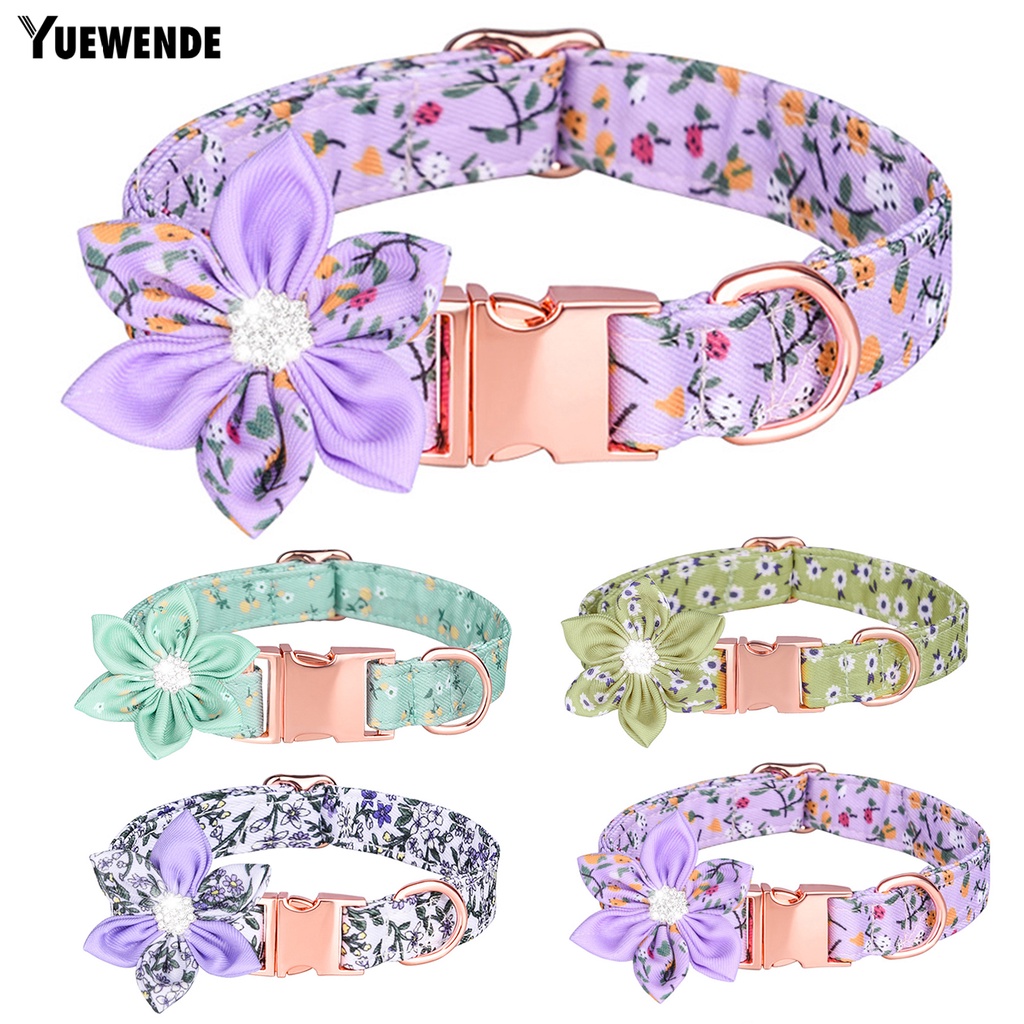 Vòng Cổ Hình Hoa Thời Trang Cho Thú Cưng