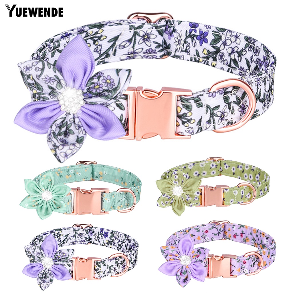 Vòng Cổ Hình Hoa Thời Trang Cho Thú Cưng