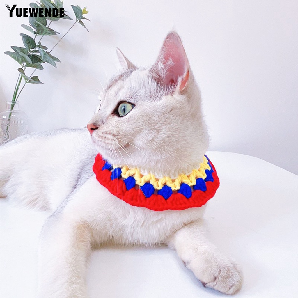 Vòng Cổ YQ.E Bằng Len Nhiều Màu Thời Trang Dành Cho Thú Cưng