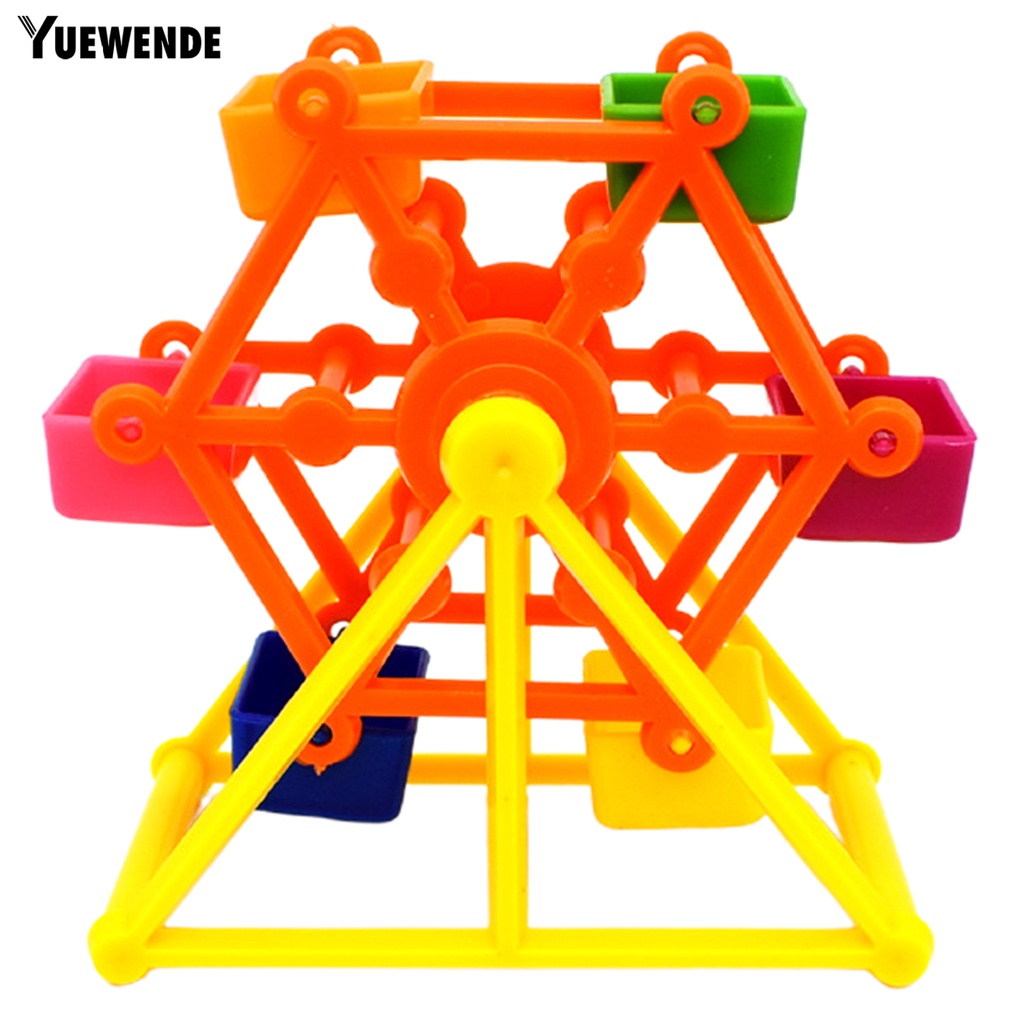 Chong Chóng Đồ Chơi Bằng Gỗ Nhiều Màu Sắc Cho Vẹt