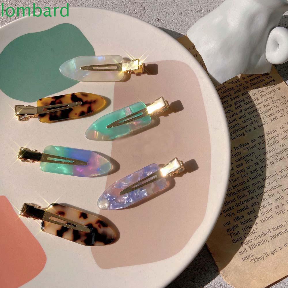 Kẹp Tóc Không Đường May Họa Tiết Da Báo Phong Cách Hàn Quốc