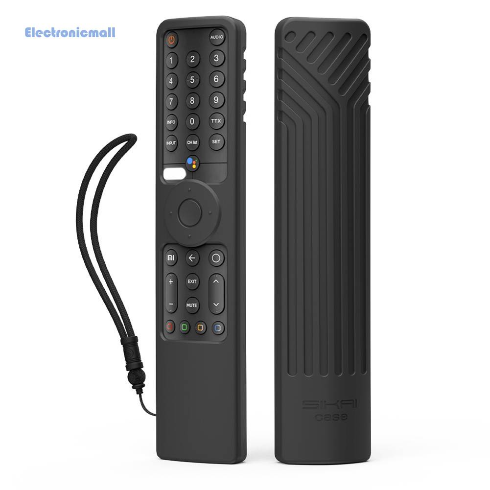 Vỏ Silicon Bảo Vệ Điều Khiển Từ Xa Kèm Dây Đeo Chống Rơi Cho TV Thông Minh ElectronicMall01.vn