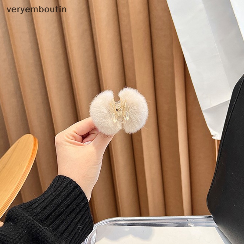 Kẹp Tóc Lông Thỏ Dễ Thương Dành Cho Nữ