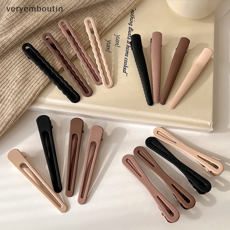 Set 3 / 4 Kẹp Tóc Thiết Kế Hình Học Phong Cách Cổ Điển Thời Trang Cho Nữ