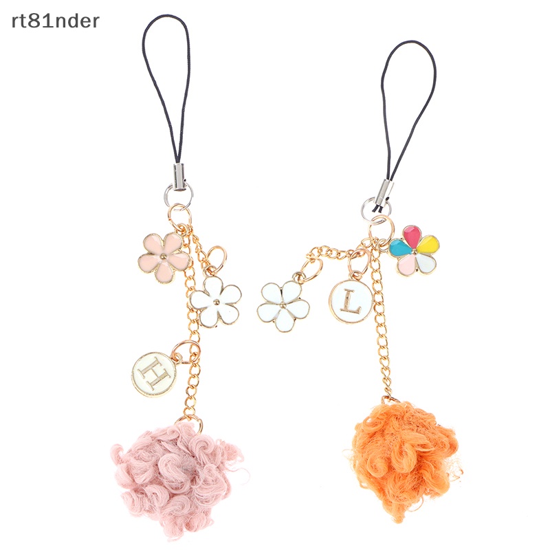 Rt Dây Đeo Điện Thoại Di Động Dạng Móc Khóa Hình Bông Hoa Nhiều Màu Sắc Ch n