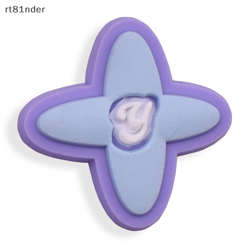 Rt Set 13 Phụ Kiện Khóa Giày Đi Mưa Bằng PVC Hình Hoa Trang Trí Giáng Sinh Cho Bé n