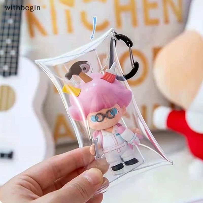 Hộp Đựng Trưng Bày Búp Bê Bằng PVC Trong Suốt Làm Thủ Công