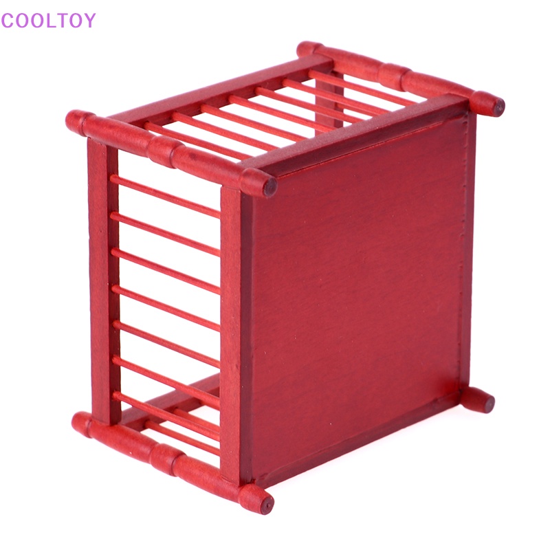 Mô Hình Nôi Em Bé Trang Trí Nhà Búp Bê Tỉ Lệ 1: 12