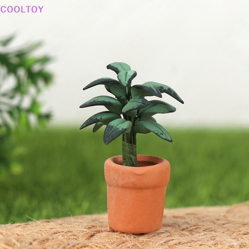 Mô Hình Chậu Cây Trang Trí Nhà Búp Bê Tỉ Lệ 1: 12