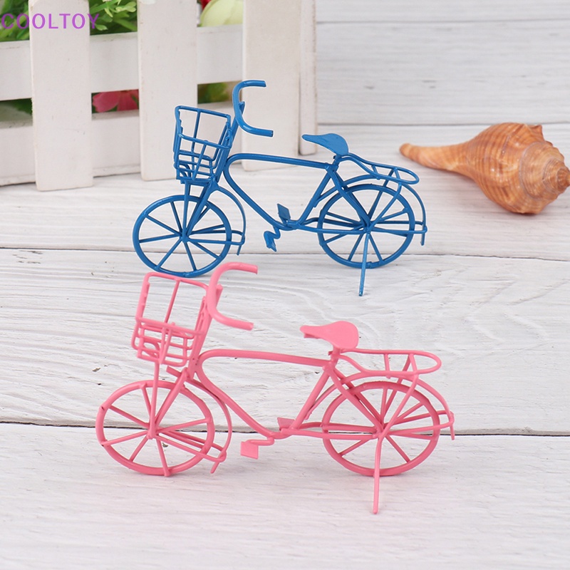 Cooltoy Mô Hình Xe Đạp Bằng Kim Loại Tỉ Lệ 1: 12 Trang Trí Nhà Búp Bê