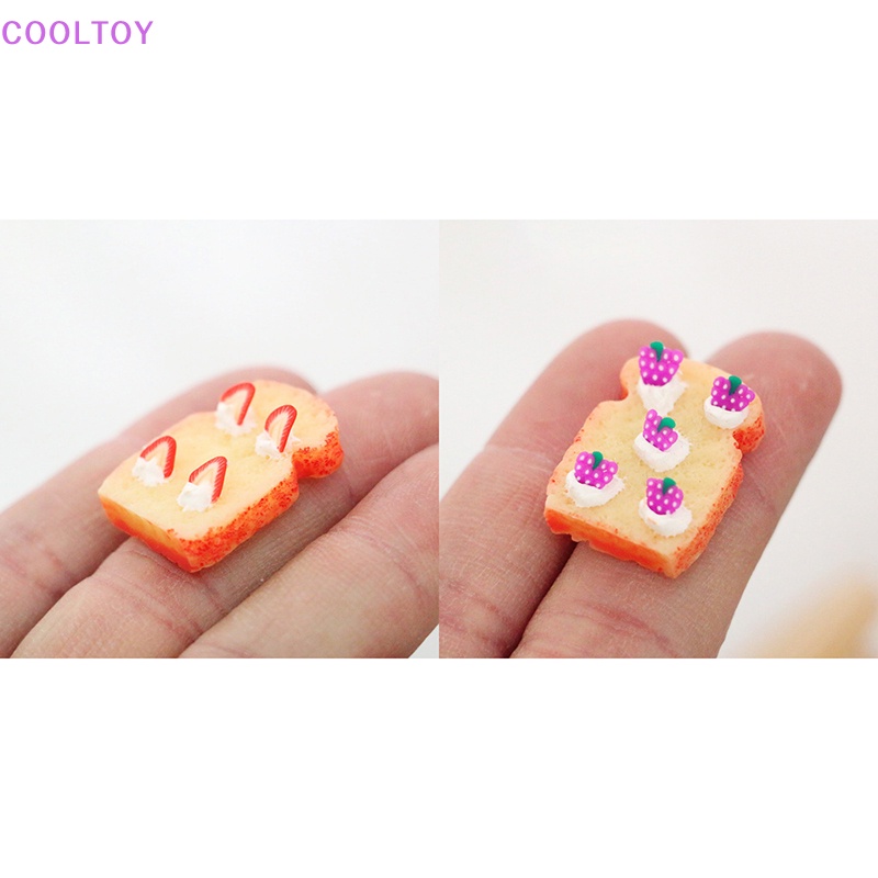 Cooltoy Đồ Chơi Mô Hình Bánh Mì Trái Cây Trang Trí Nhà Búp Bê DIY
