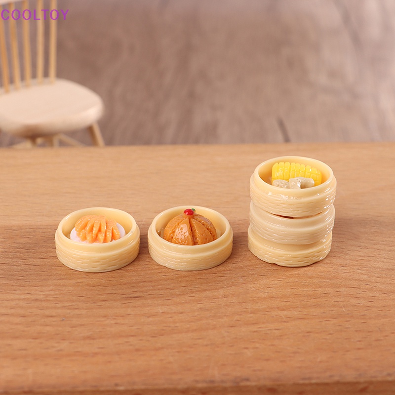 Cooltoy Set 10 Mô Hình Bữa Sáng Đồ Chơi Mini Trang Trí Nhà Búp Bê