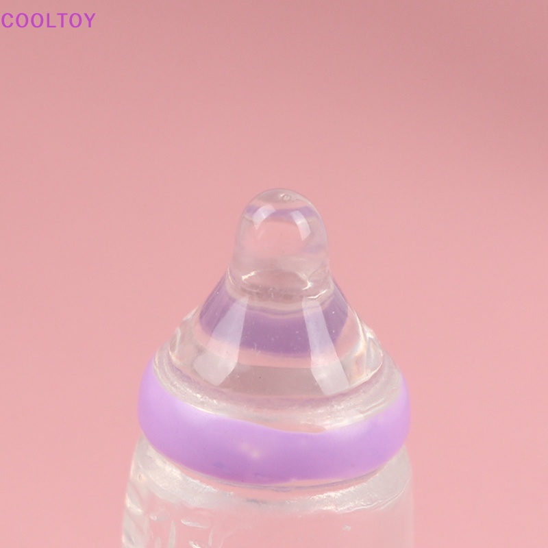 Set 5 Bình Sữa Mini Tỉ Lệ 1: 12 Dùng Để Trang Trí Nhà Búp Bê