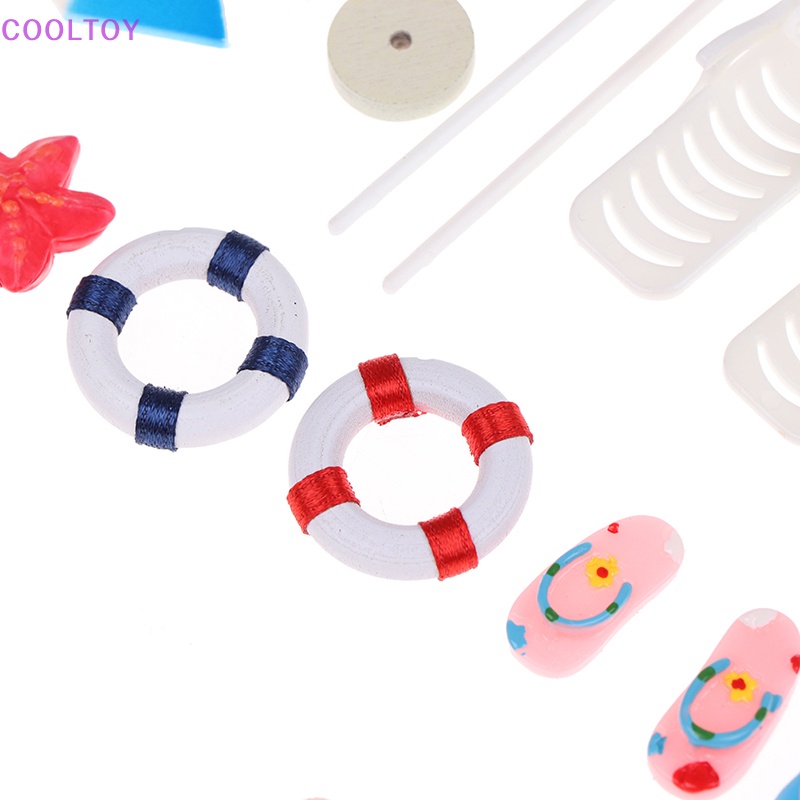 Cooltoy Bộ Vỏ Sò Trang Trí Nội Thất Cho Nhà Búp Bê Tỉ Lệ 1: 12
