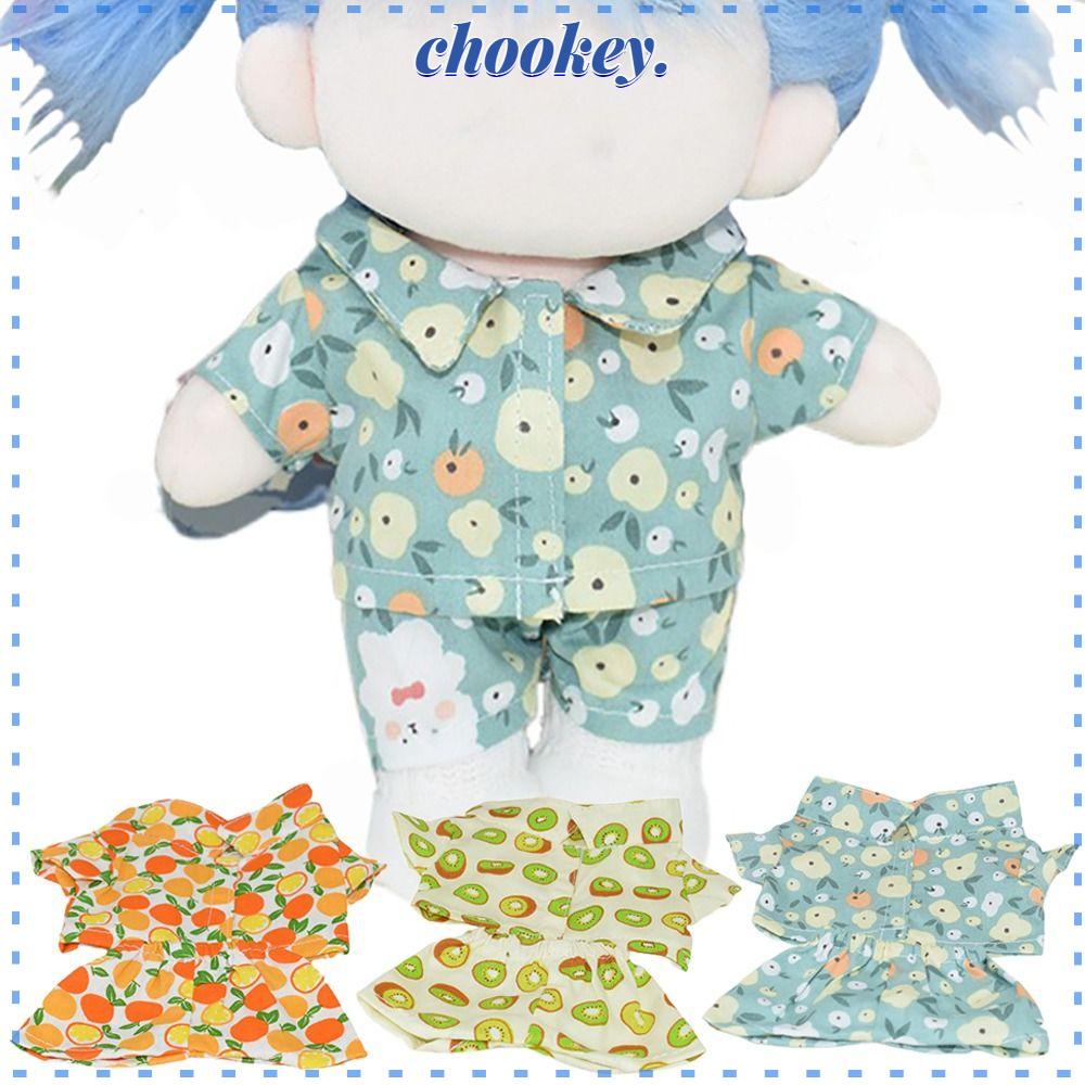 CHOOKEY Bộ Đồ Ngủ Cotton 20cm Xinh Xắn Dành Cho Búp Bê