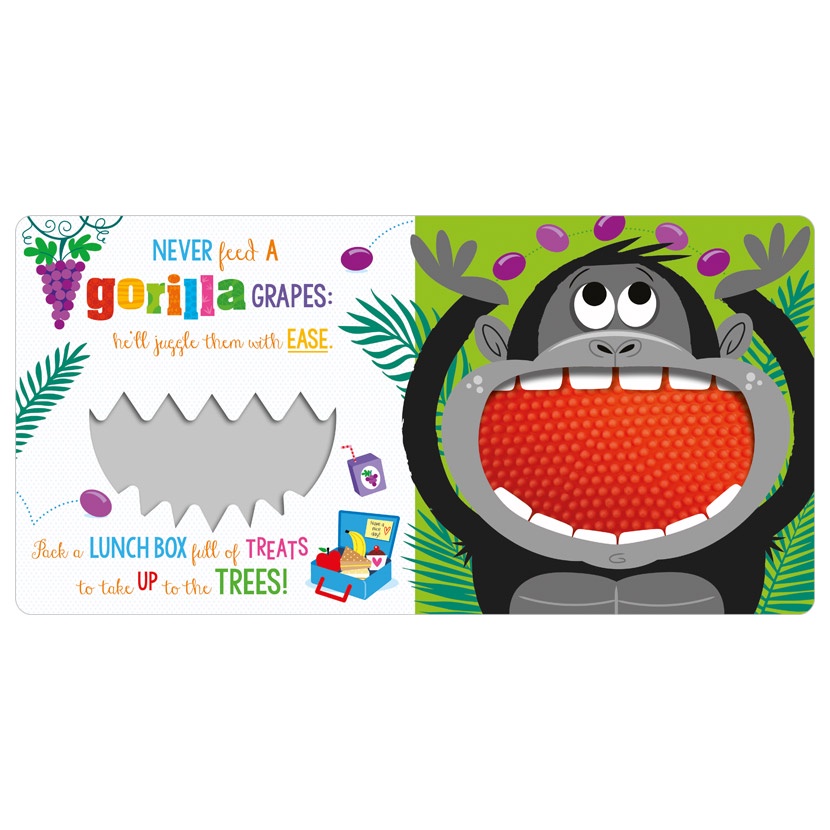 Sách Never Feed A Lion!