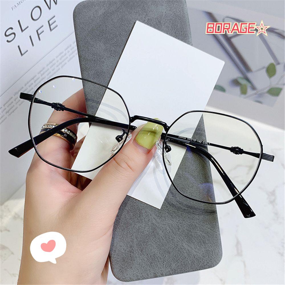 Kính Chống Bức Xạ Gọng Nhỏ Phong Cách Hàn Quốc