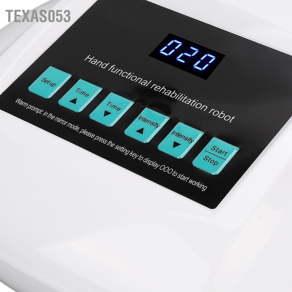 Texas053 Nẹp phục hồi chức năng ngón tay Van khí Gương trái Găng Tay phải Huấn luyện hồng ngoại Phích cắm US 110‑240V