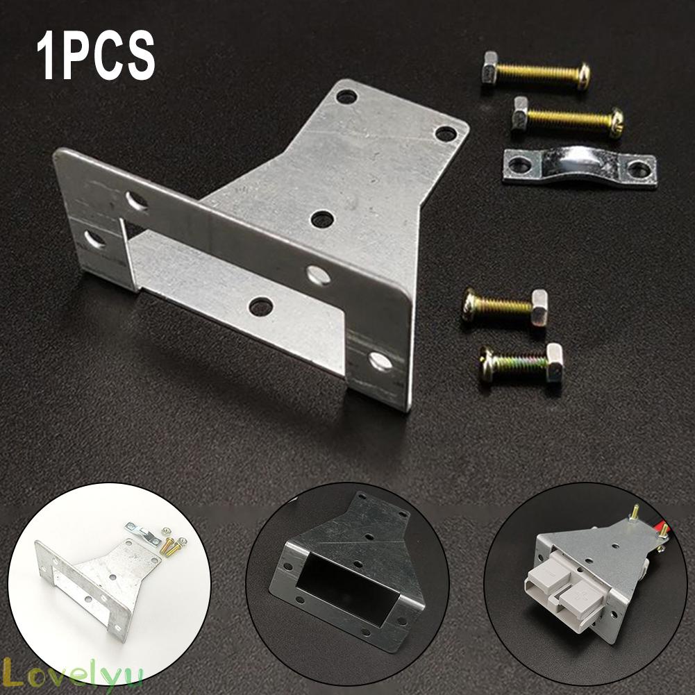 ⭐READY STOCK ⭐Compatible with 50A For Anderson Plug Recessed Panel Mount Brackets with Screws