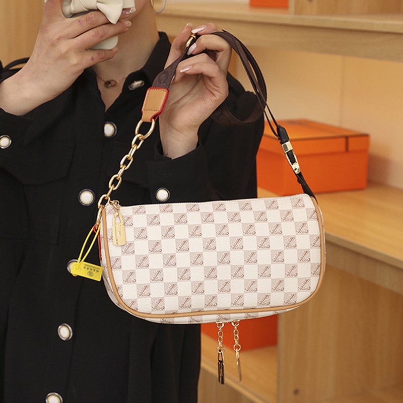 Ielgy Túi Đeo Vai Phong Cách retro Pháp Thời Trang Cho Nữ