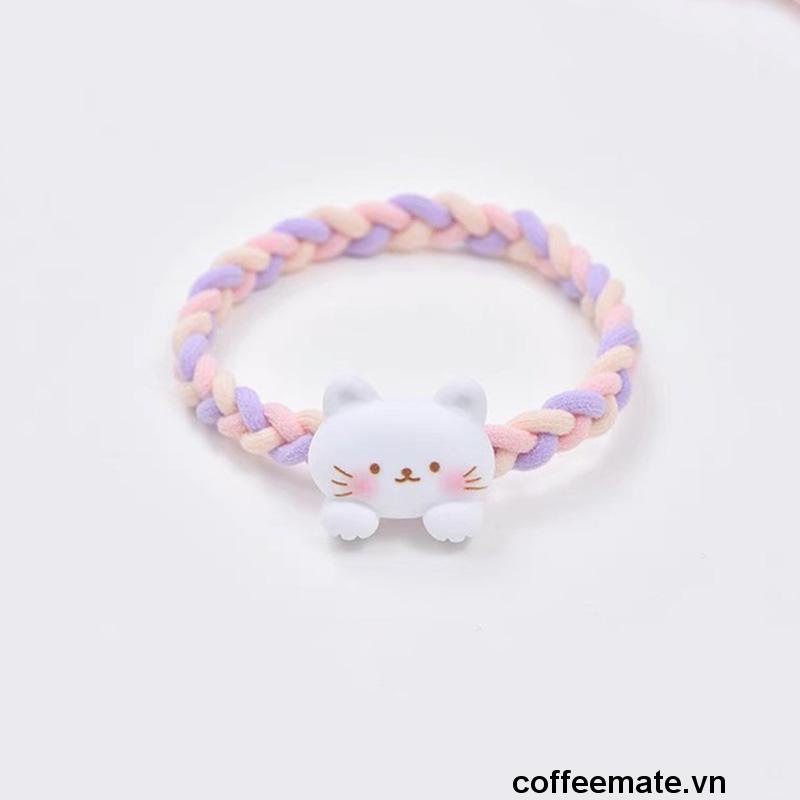 ⚡Dây buộc tóc vải dệt hình thỏ dễ thương xinh xắn dành cho nữ