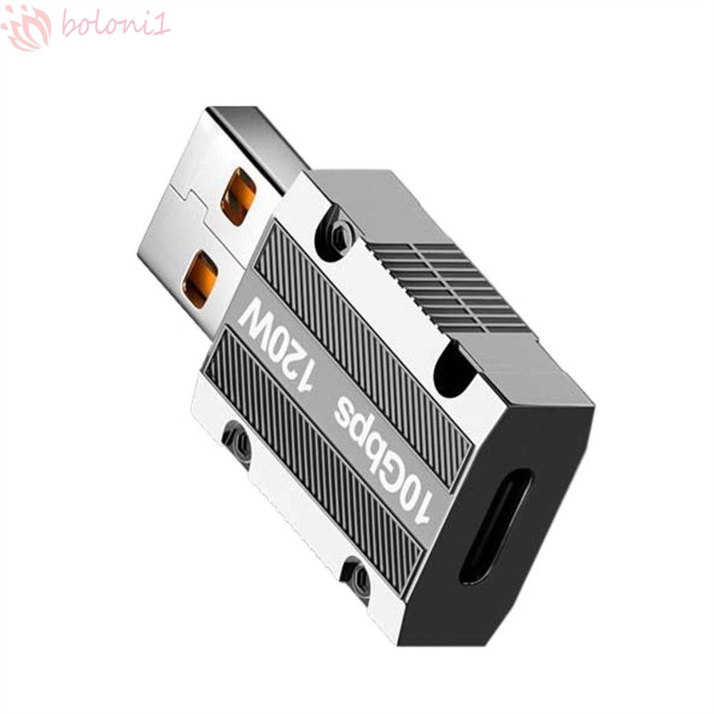 Đầu Chuyển Đổi OTG 120W USB-C Cái Sang Cực Nhanh Bằng Hợp Kim Kẽm Cho Điện Thoại