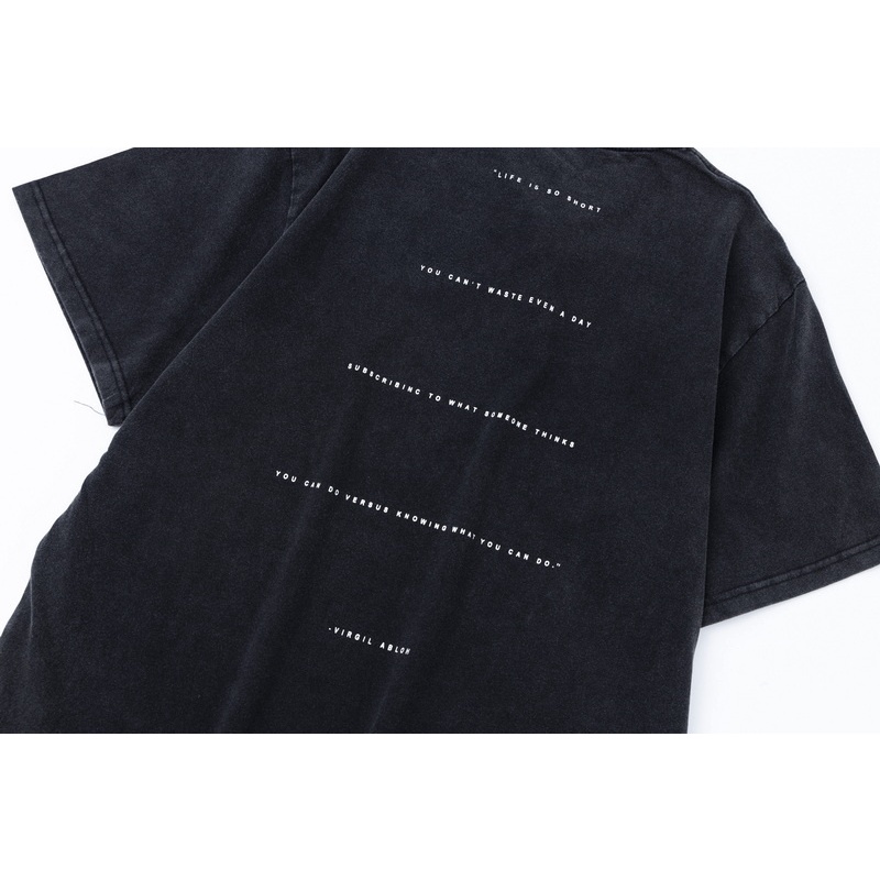 S-aint- Áo Thun Đen Tay Ngắn In Hình Ca Sĩ Rap Đường Phố Cao Cấp Thời Trang Cho Nam Và Nữ Jktsyrt