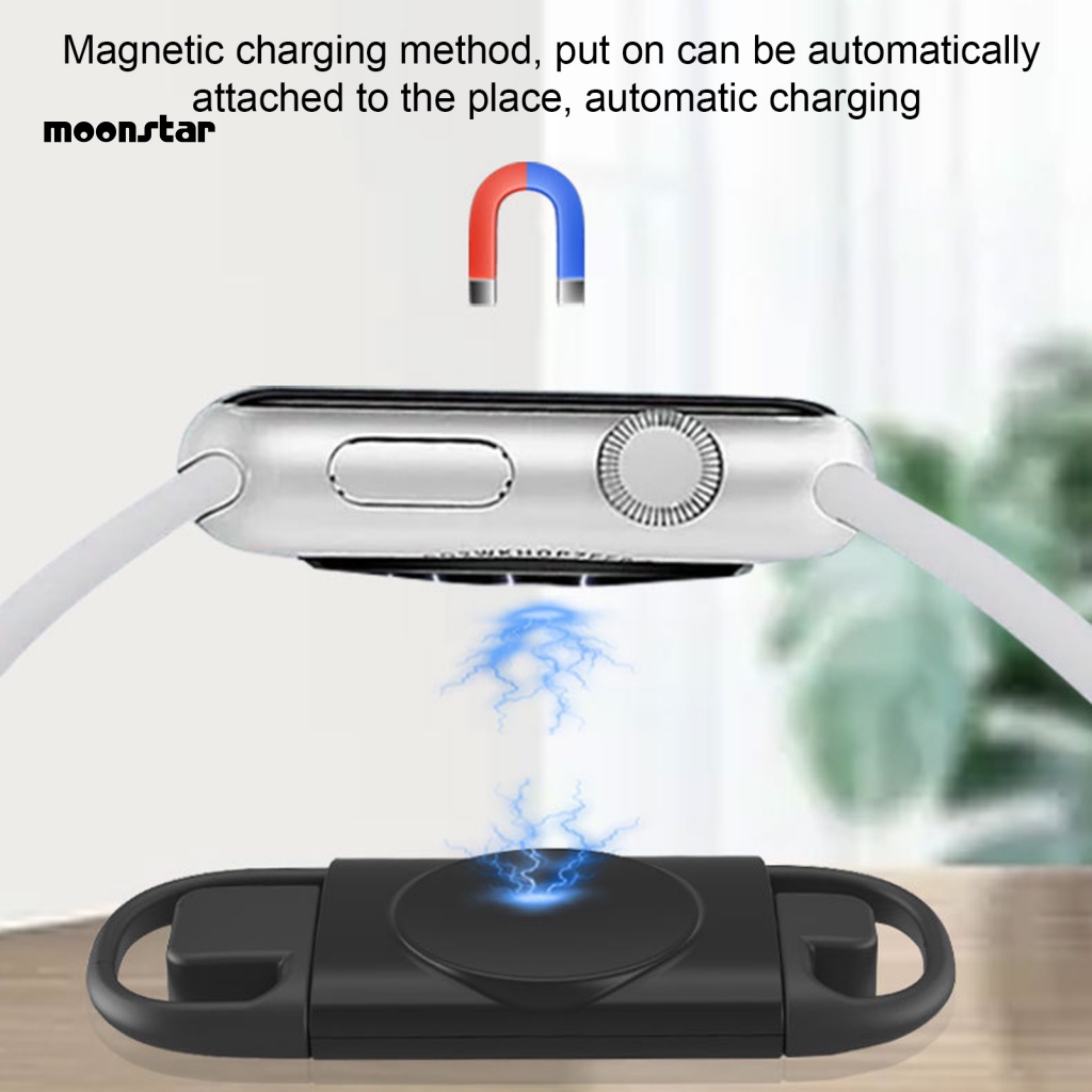 Đế Sạc Không Dây USB 2 Giao Diện Cho Đồng Hồ Thông Minh Samsung Watch 3 / 4