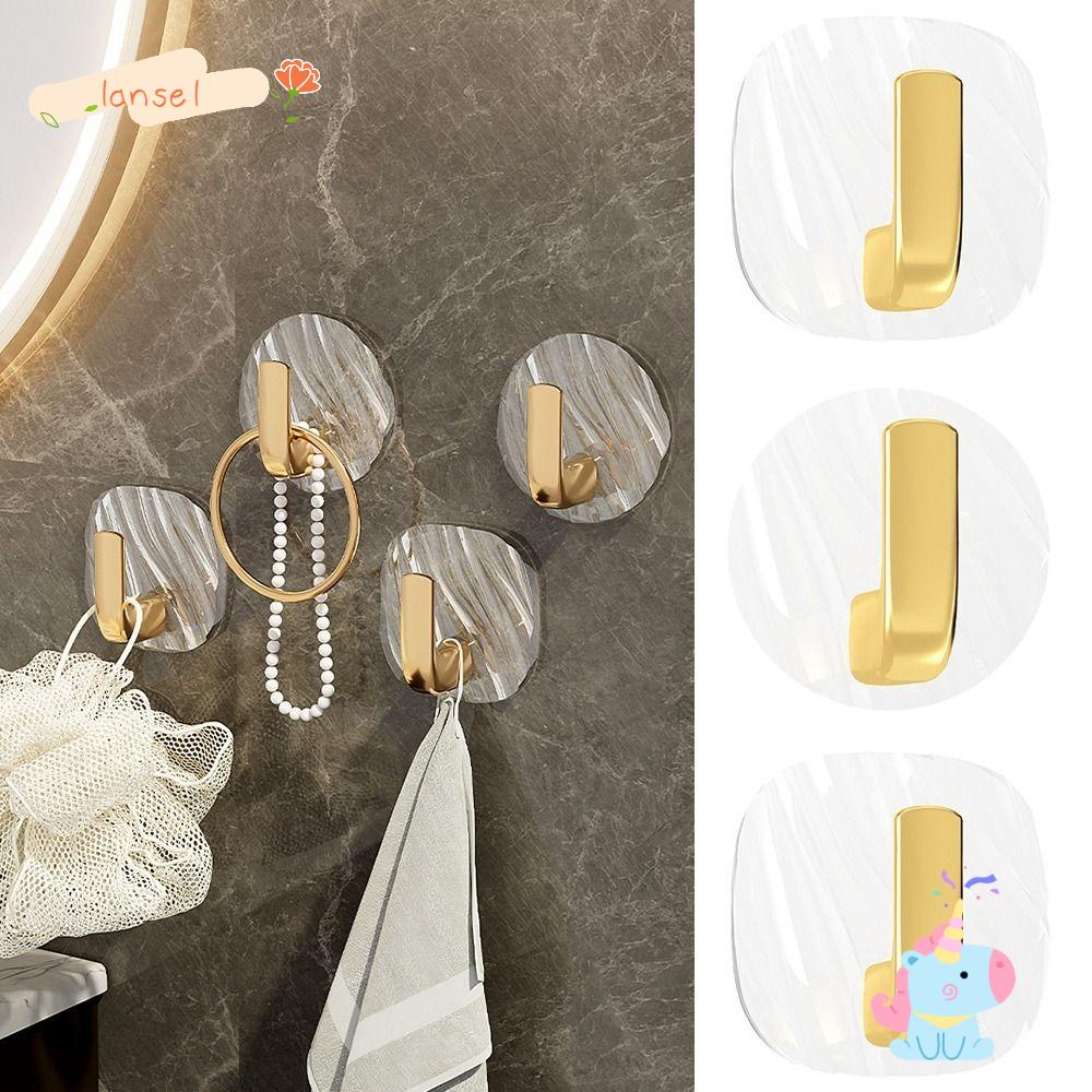 Móc Treo Áo Khoác Bằng Acrylic Trong Suốt Sang Trọng Tiện Dụng Cho Nhà Tắm