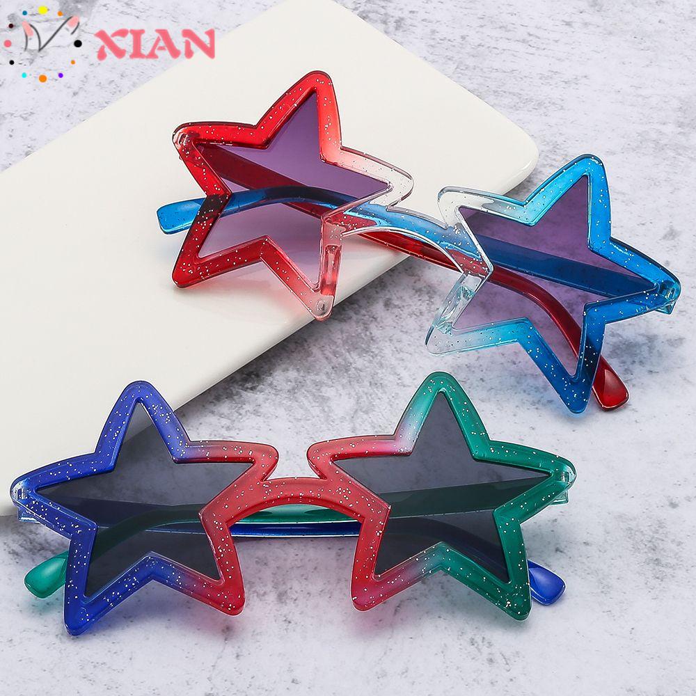 Xiantin Kính Mát Hình Ngôi Sao Lấp Lánh Thời Trang Dự Tiệc