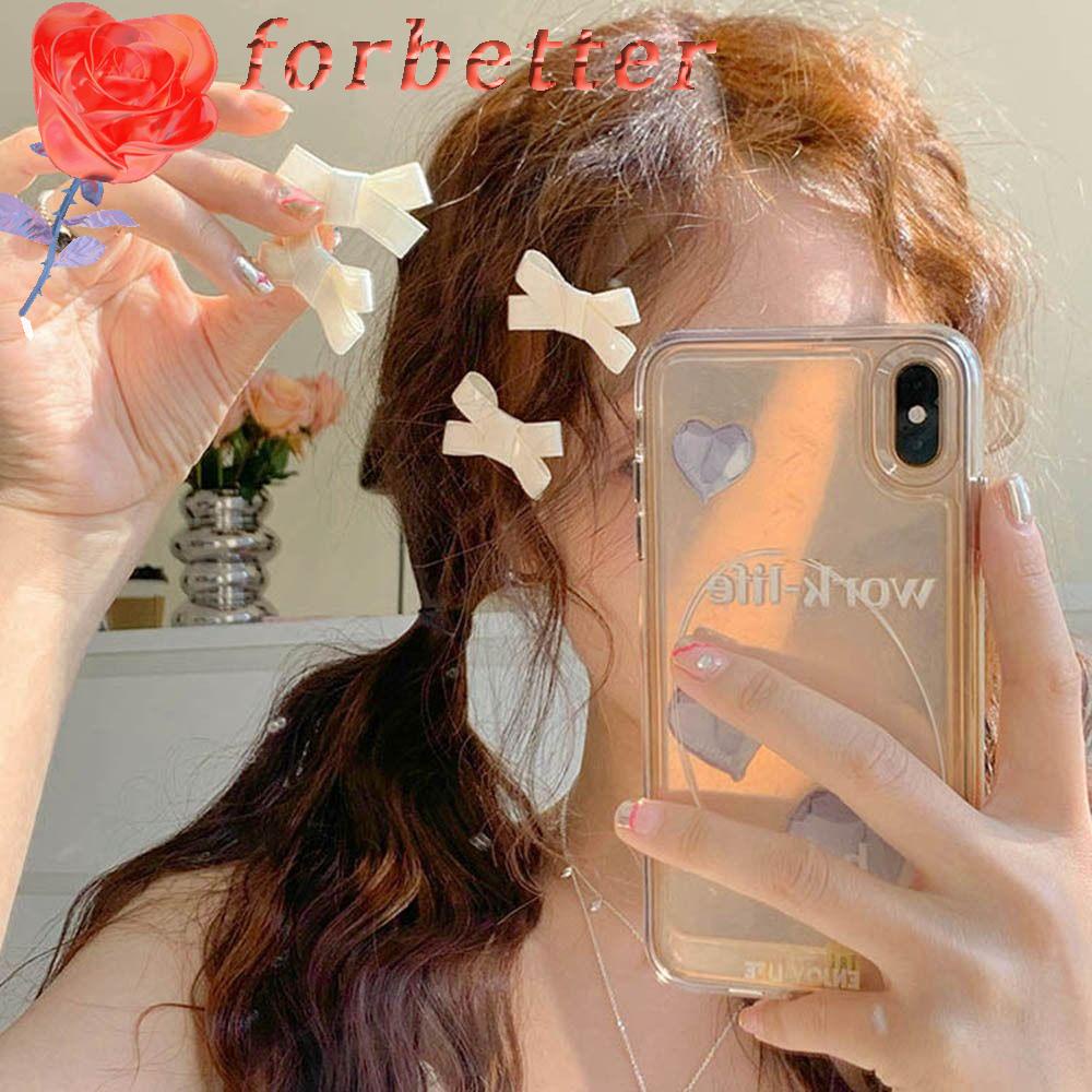 Kẹp Tóc Hình Nơ Phong Cách Lolita Y2K Dành Cho Nữ