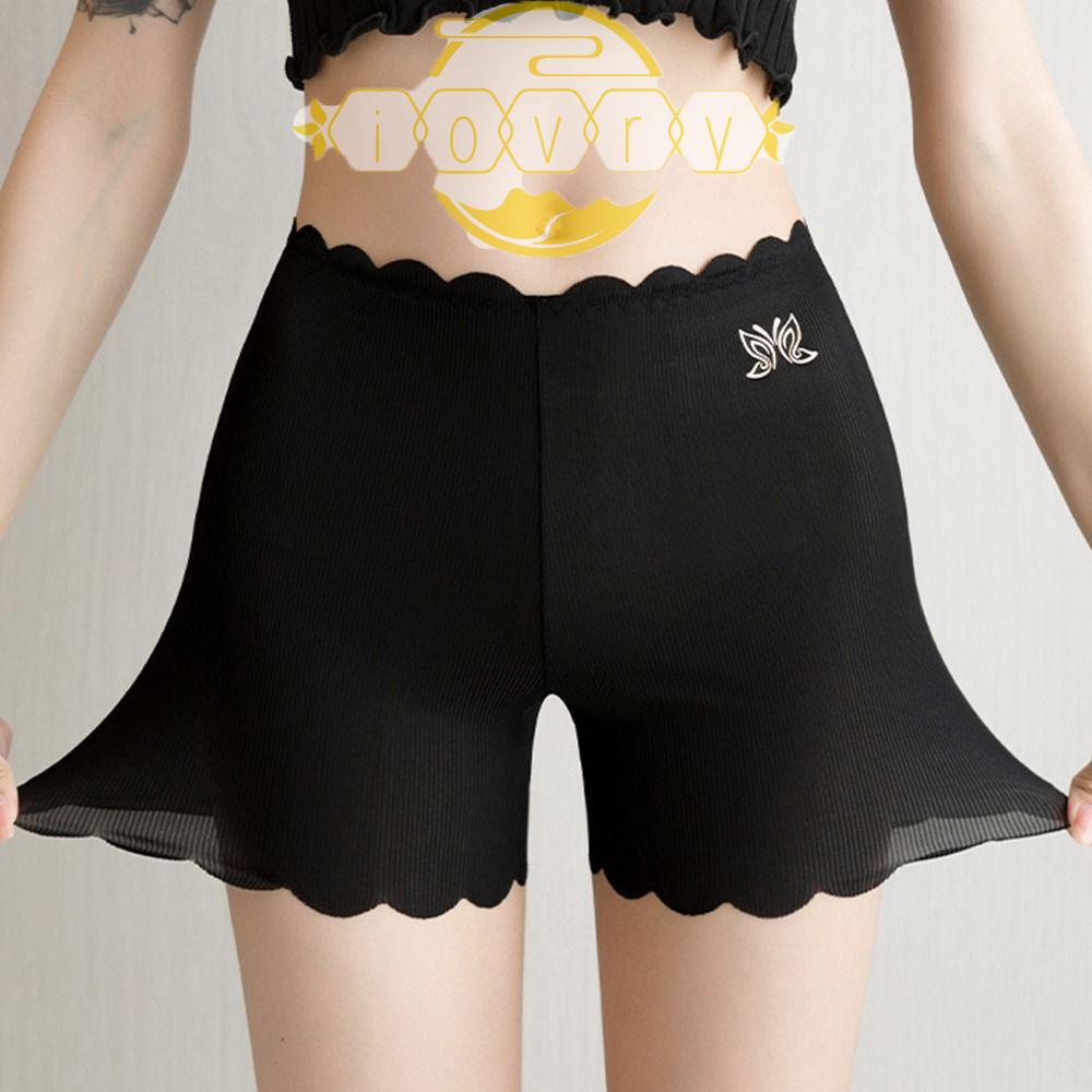 Quần Short An Toàn Bằng Lụa Lạnh Mềm Mại Thoáng Khí Chống Vi Khuẩn