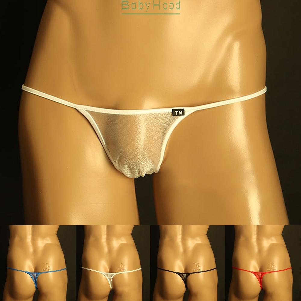 Quần Lót Lọt Khe Chữ T Bằng Nylon Thoáng Khí Cho Nam#Bbhoddd Bbhoddd