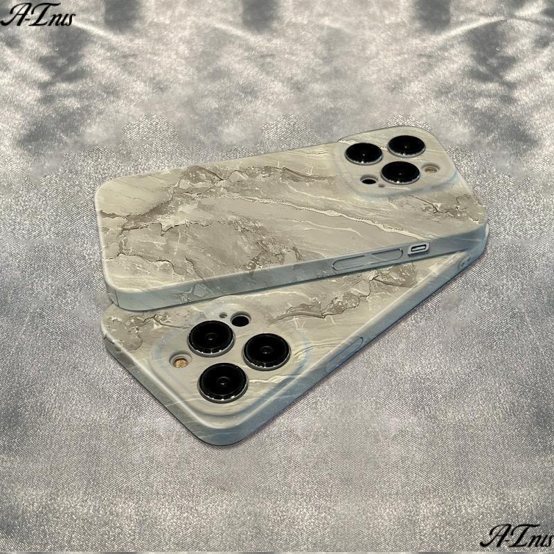 Ốp Điện Thoại Họa Tiết Đá Hoa Cương Chống Sốc Cho Iphone12 13max78 6In plus 14pro OYGZ