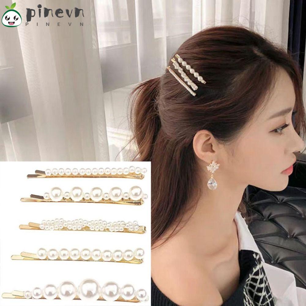 Kẹp Tóc Đính Hạt Thời Trang Cho Nữ