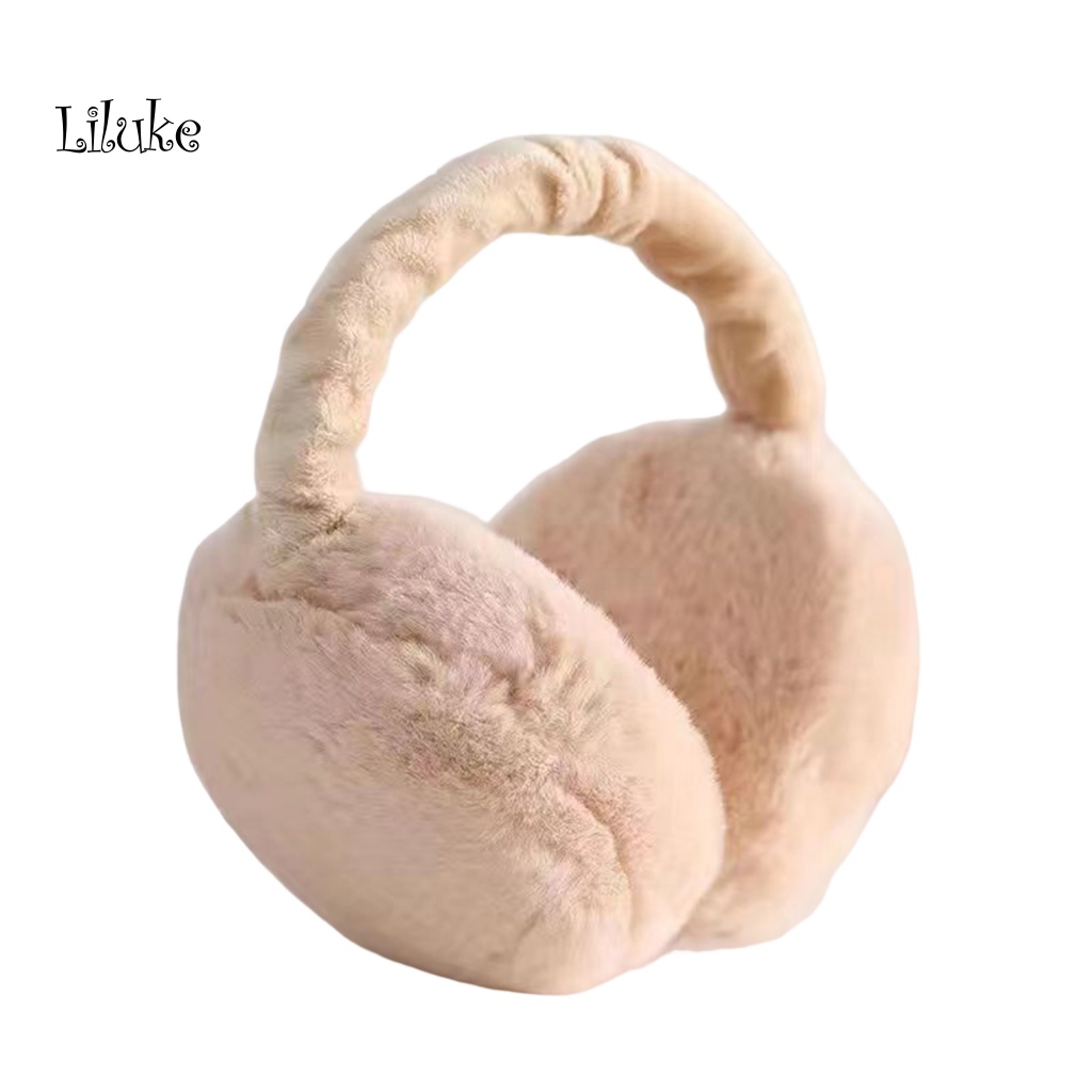 Chụp Tai Dày Dặn Màu Trơn Chống Lạnh Chống Trượt Giữ Ấm Mùa Đông