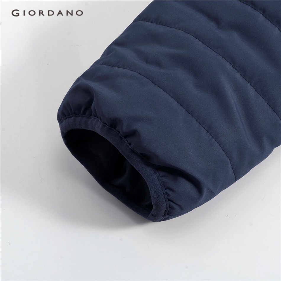 Giordano Nam Giới Áo Khoác Có Mũ Trùm Đầu Màu Trơn Nhiều Túi 13072817