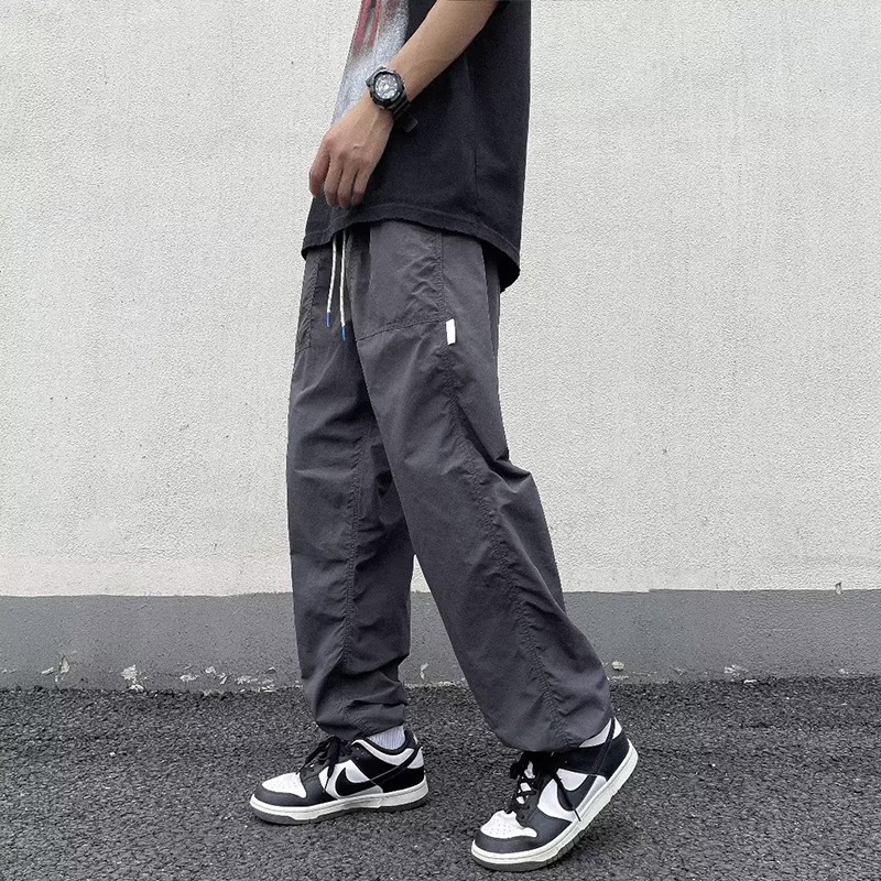 Quần ống rộng LIVE GREAT phong cách đường phố thời trang cho nam