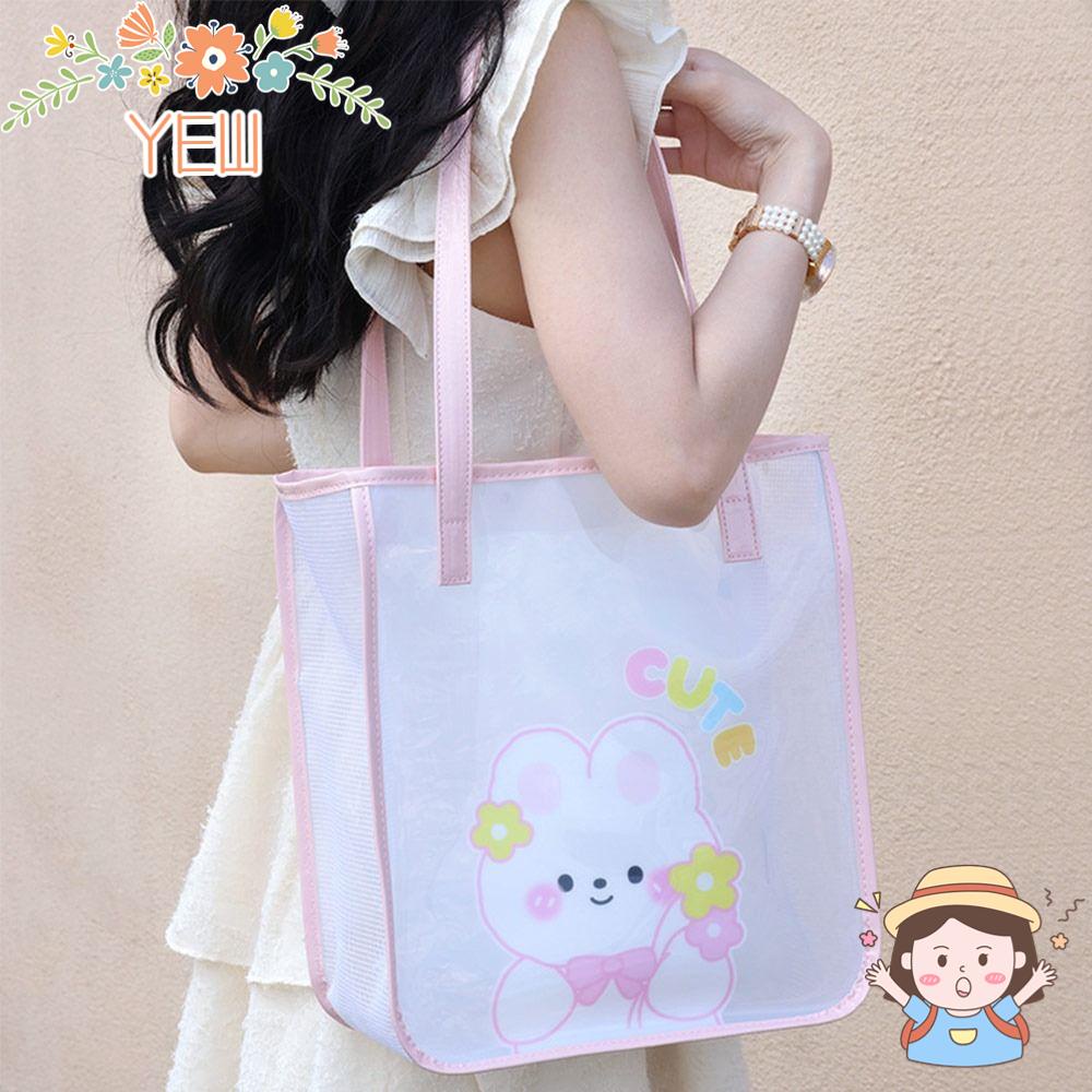 Túi Tote Bằng PVC Trong Suốt Dễ Thương Dành Cho Mùa Hè