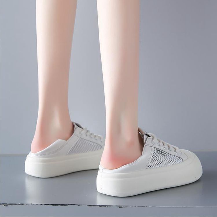 Giày Thể Thao Đế Dày Phối Lưới Thoáng Khí Thời Trang Mùa Hè Cho Nữ-AA0605