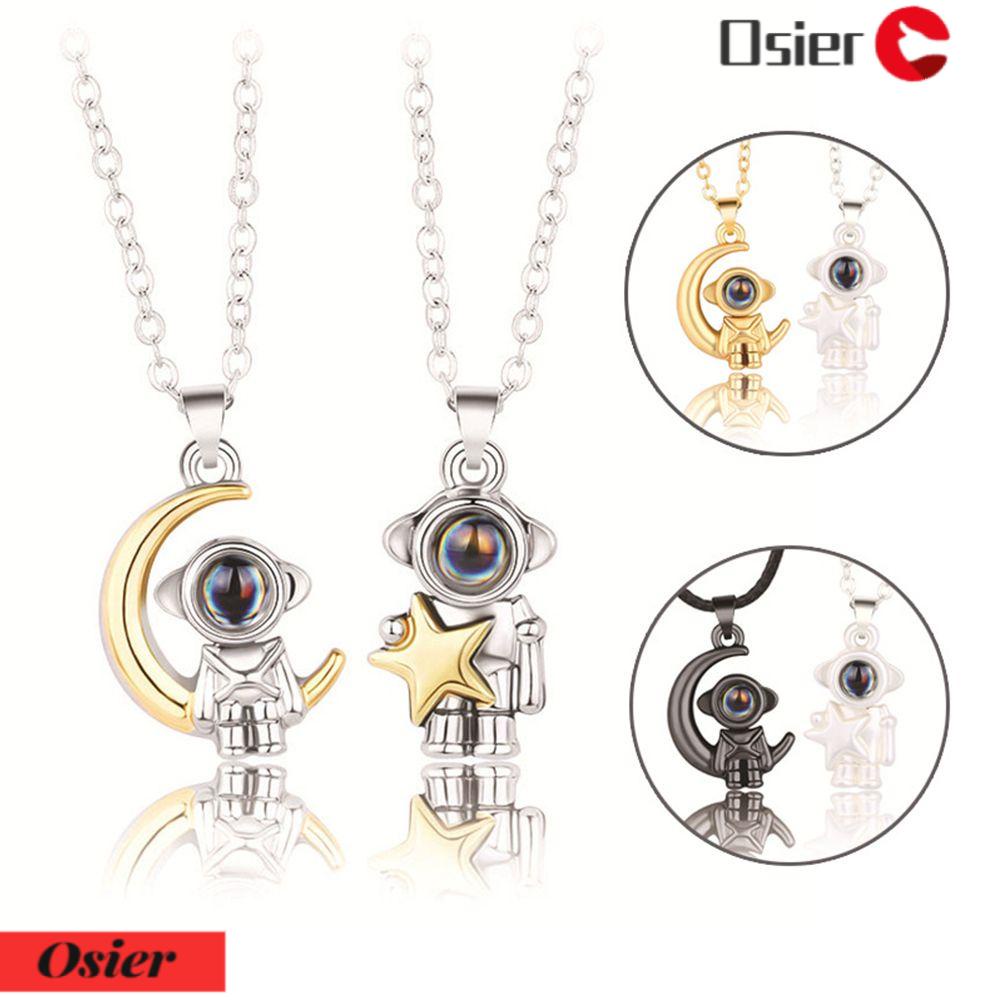 Dây Chuyền Mặt Trăng Và Ngôi Sao 1 # Dùng Làm Quà Tặng Cho Cặ|Trang Sức Vòng Cổ
