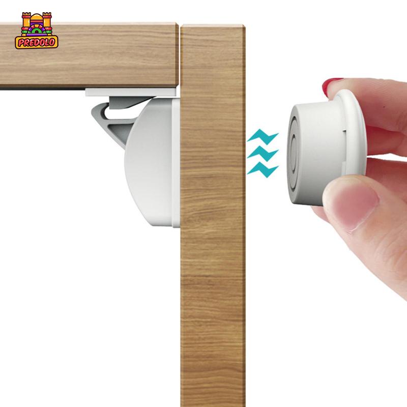 1 Khóa Ngăn Kéo Tủ An Toàn Dễ Lắp Đặt Cho Bé