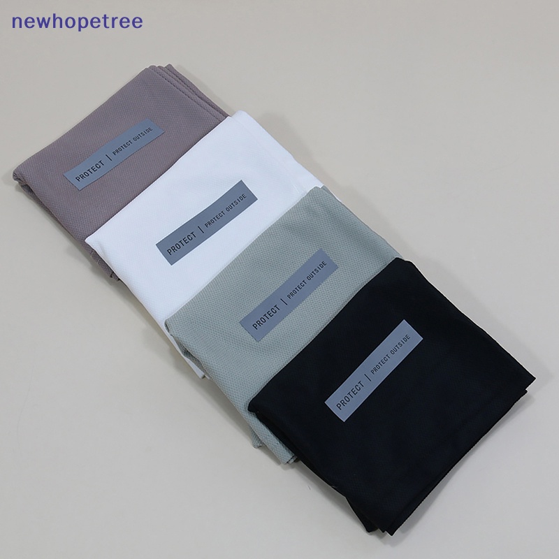 Khăn Bandana Lụa Lạnh Che Phủ Mặt Và Cổ Thoáng Khí Cho Hoạt Động Thể Thao Ngoài Trời