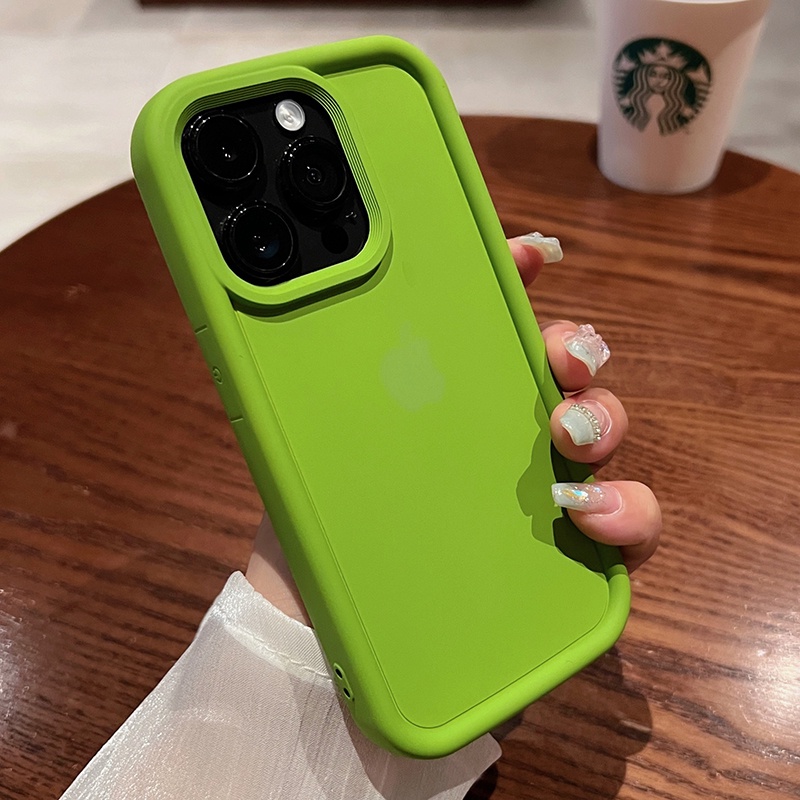 Ốp Điện Thoại Mềm Mặt Nhám Màu Trơn Đơn Giản Cho IPhone 14 Pro Max 13 12 11 Pro Max X XS XR Xsmax