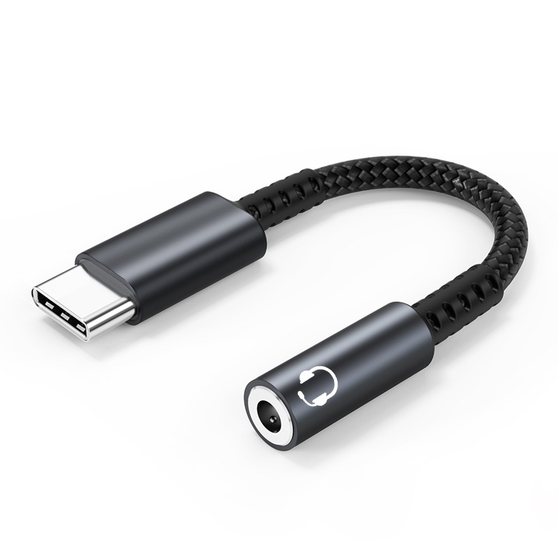 Dây Cáp Chuyển Đổi Cổng Type C Sang Cổng 3.5mm Cho Huawei Xiaomi