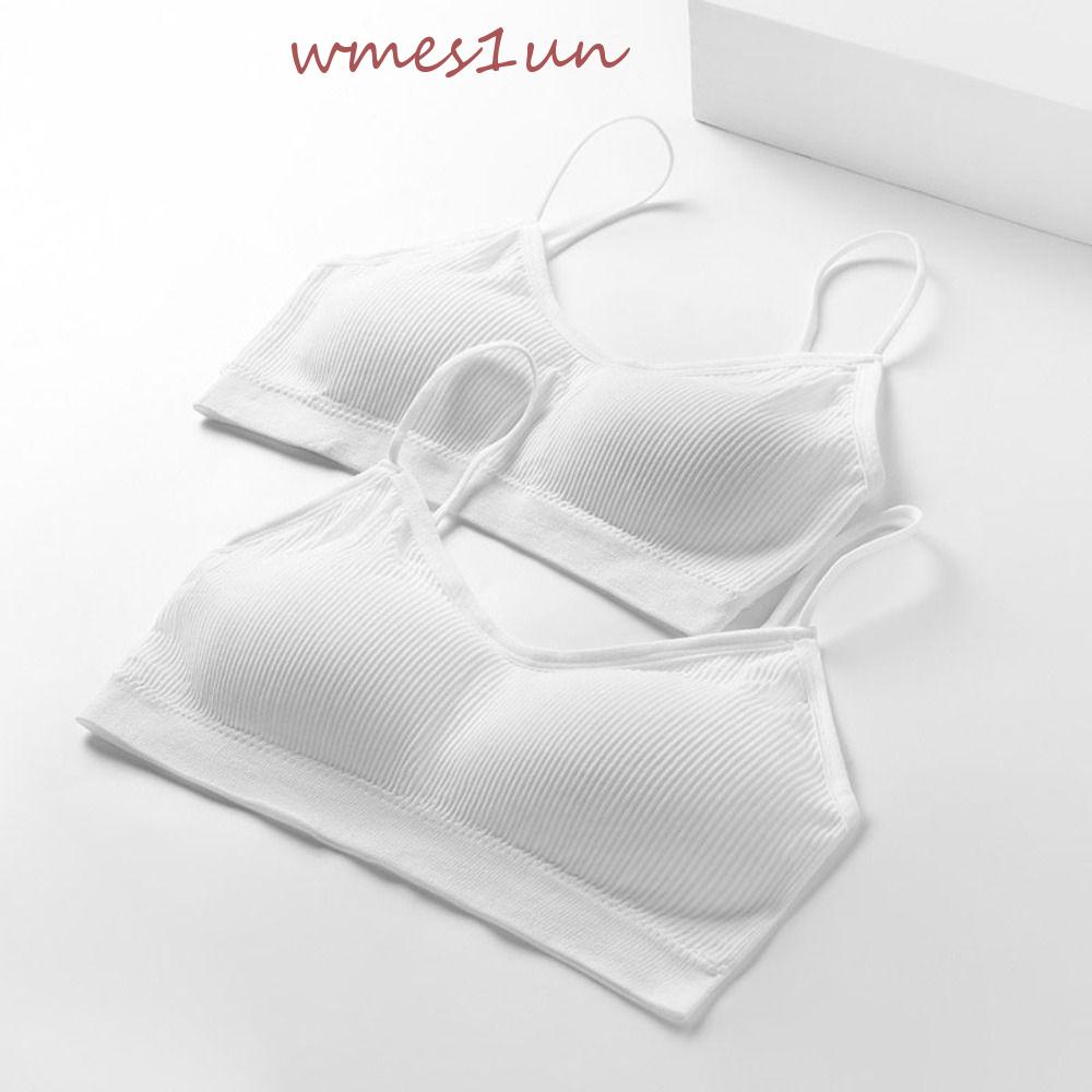 Áo Ngực Cotton WMES15H Hai Dây Không Gọng Thoải Mái Dùng Một Lần Cho Nữ