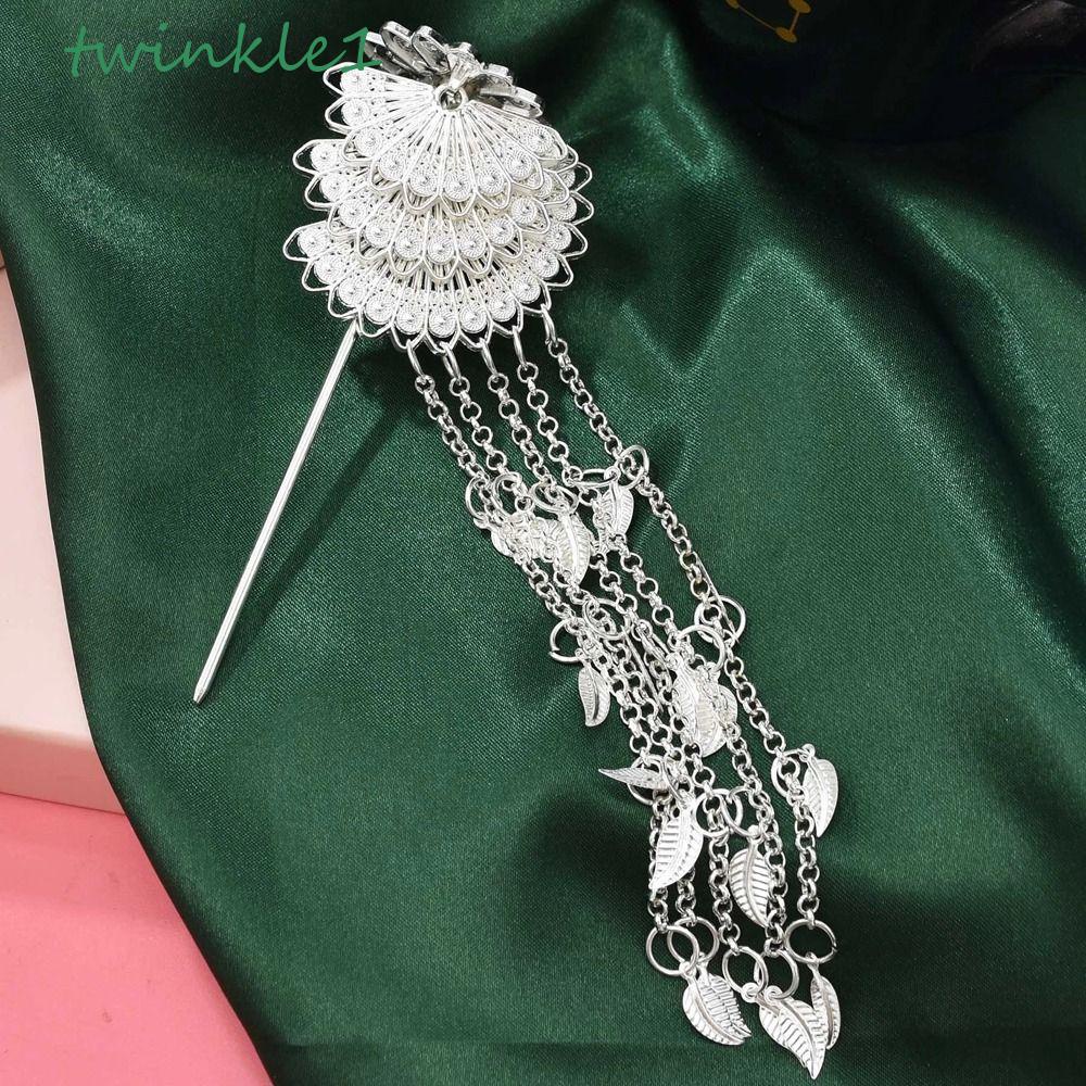 Trâm Cài Tóc Hình Chim Công Phong Cách Retro Thời Trang Cho Nữ