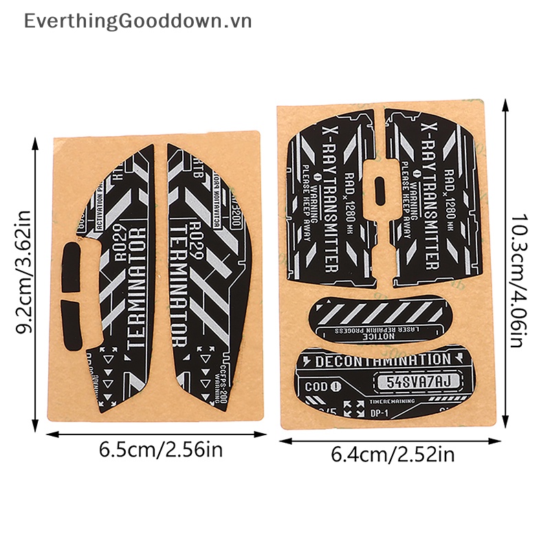 1 Bộ Sticker Dán 6D Chống Trượt Chống Mồ Hôi Cho AJ199